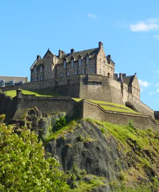 Erklimme das Edinburgh Castle